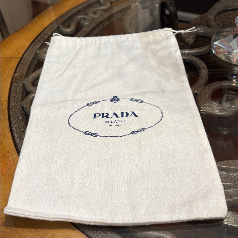 Dust Bag - White Drawstring